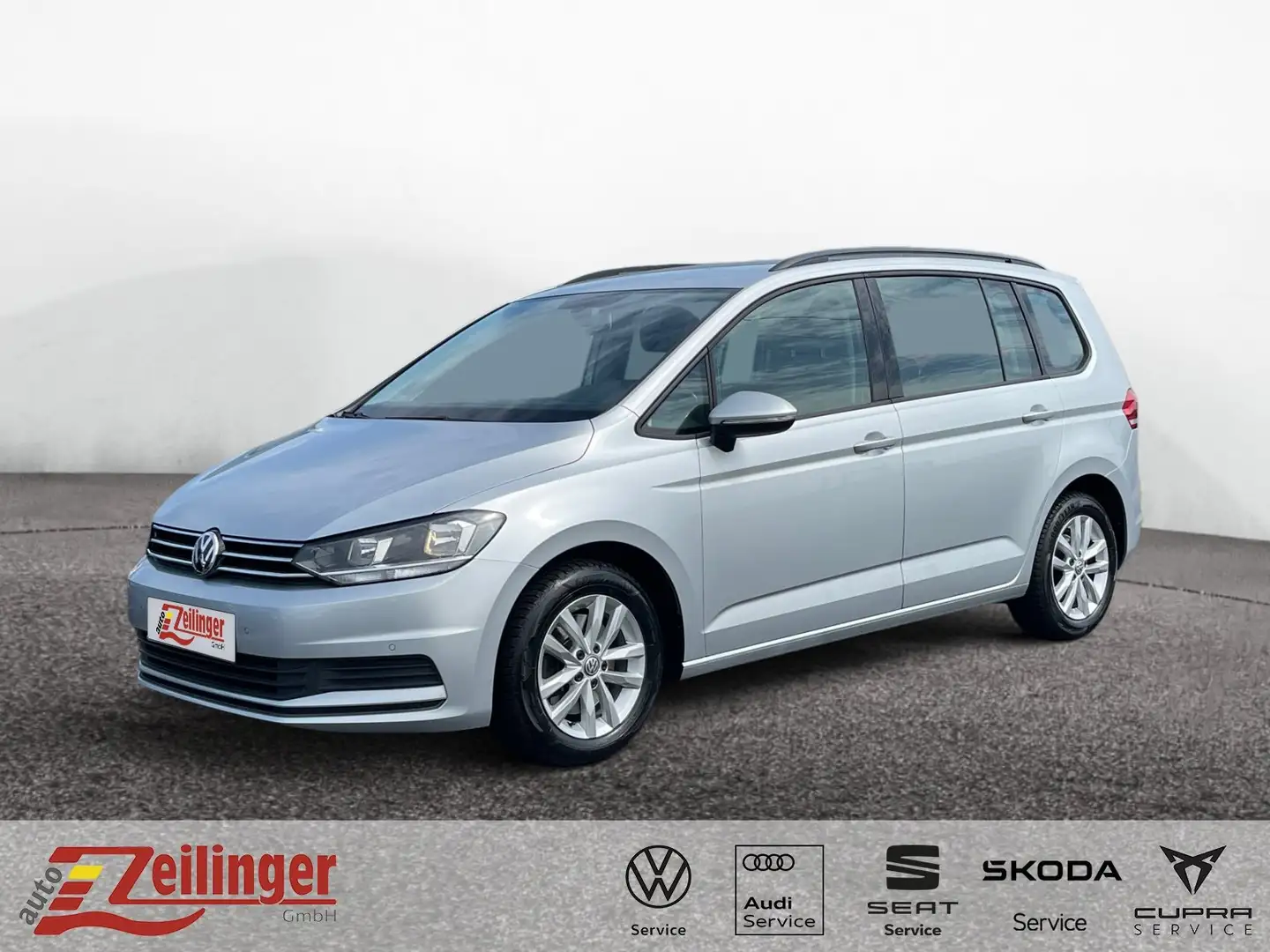 Volkswagen Touran Comfortline TSI|AHK|7 SITZE|NAVI|ACC|PDC Silber - 1
