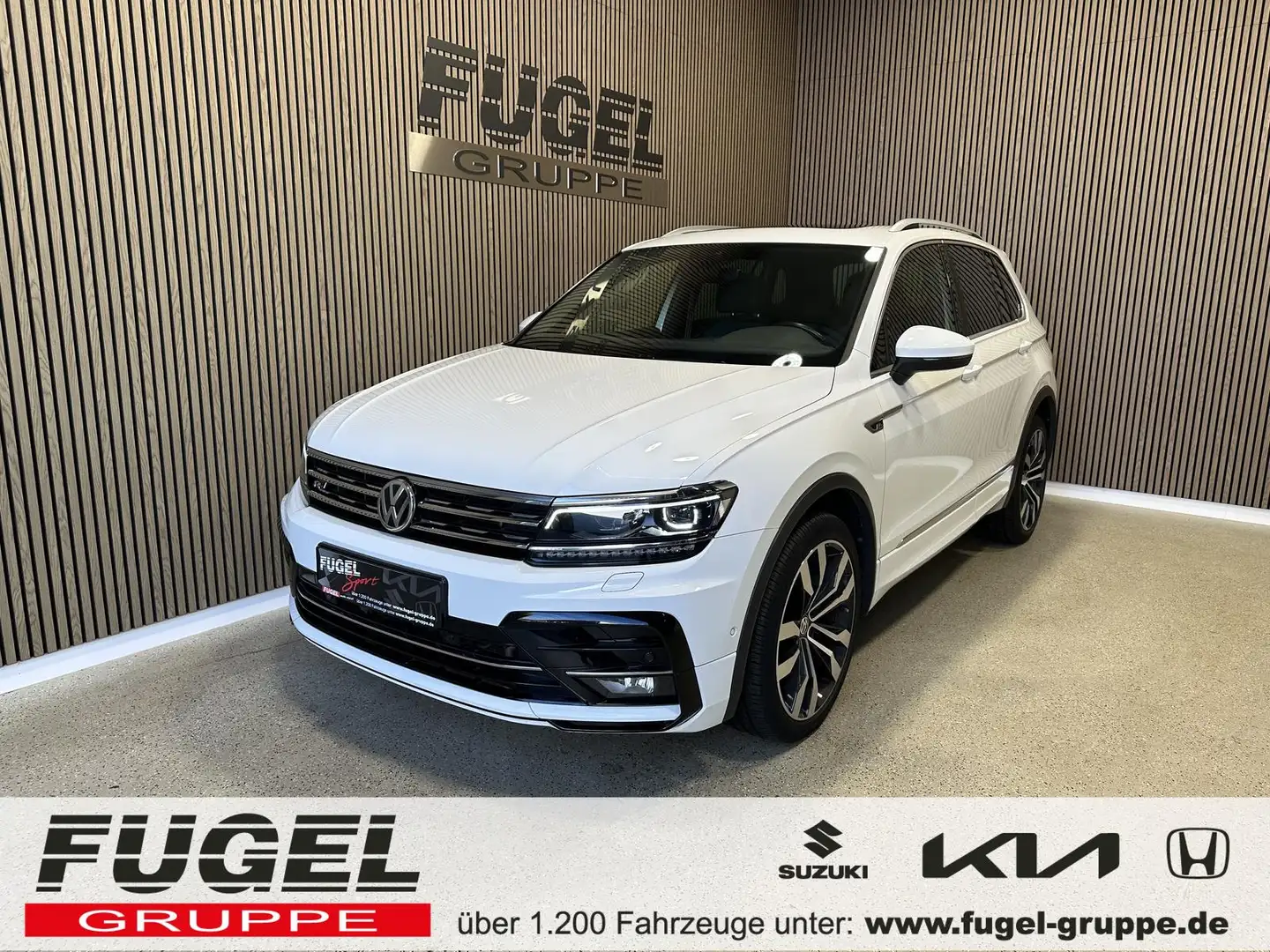 Volkswagen Tiguan 2.0 TDI 4M DSG Highline R-Line Weiß - 1