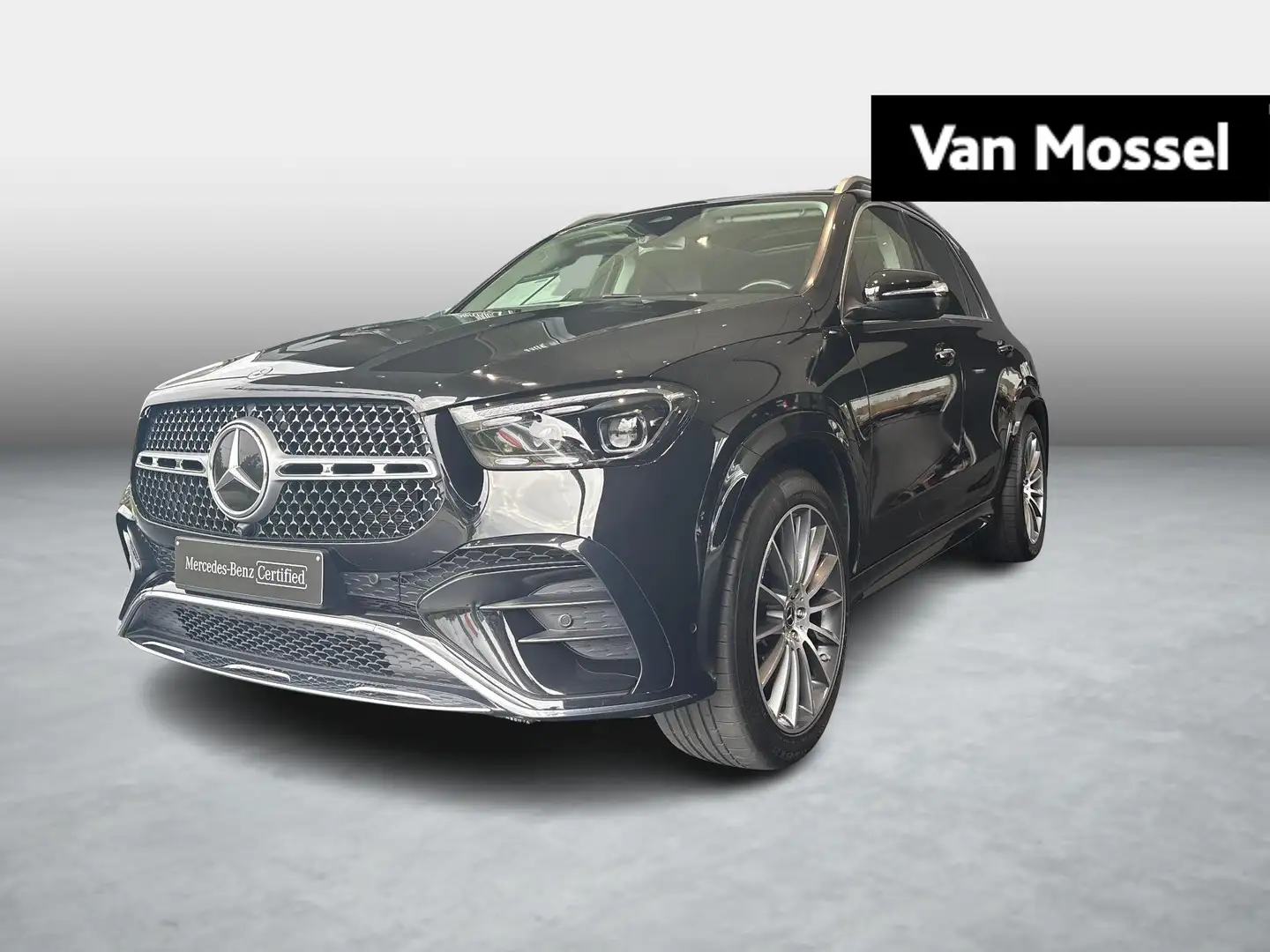 Mercedes-Benz GLE 300 d 4MATIC AMG LINE + AIRMATIC + TREKHAAK 3.5 TON + Noir - 1