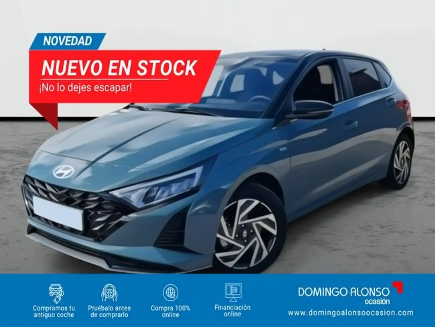 Hyundai i20 FL 1.0 T-GDi 73,5 kW (100 CV) MT6 2WD Smart MY25 Verde - 1