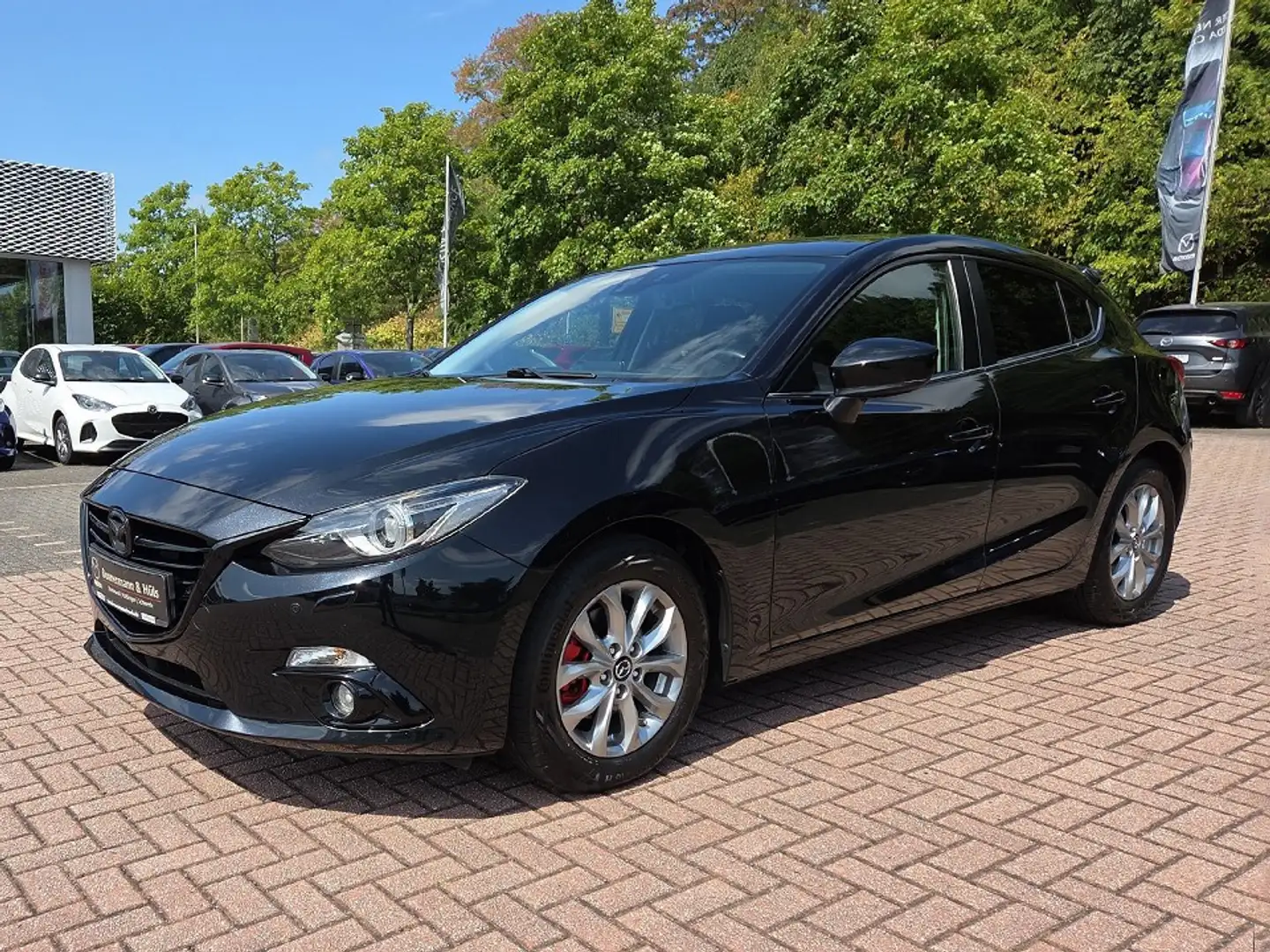 Mazda 3 2.0 Sports-Line *Bose*Xenon*Klimaa*PDC* Nero - 1