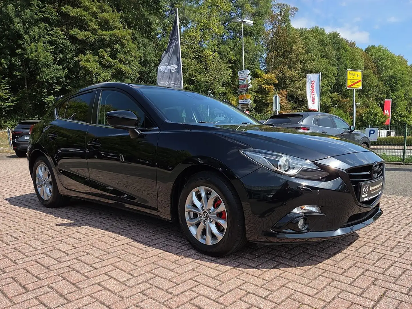 Mazda 3 2.0 Sports-Line *Bose*Xenon*Klimaa*PDC* Nero - 2