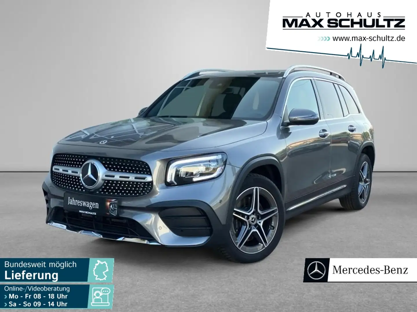 Mercedes-Benz GLB 220 d AMG*DISTR*LED*KAMERA*KEYLESS*DAB Grau - 1