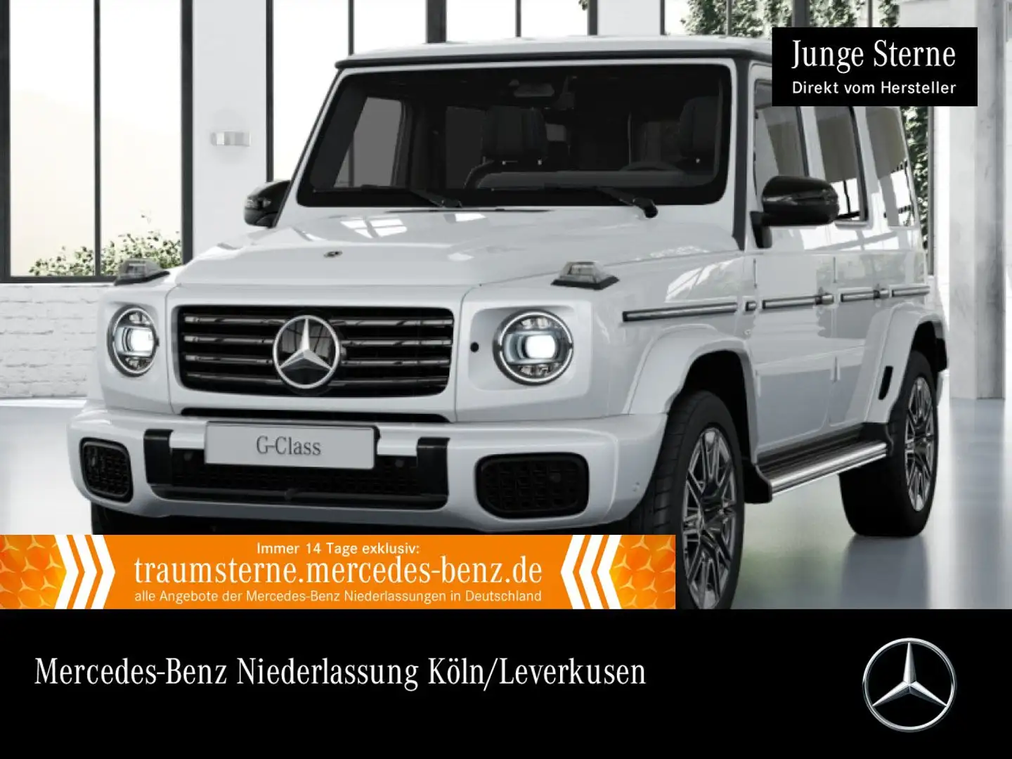Mercedes-Benz G 580 AMG Burmester 3D Fondent 360° Multibeam SHD Weiß - 1