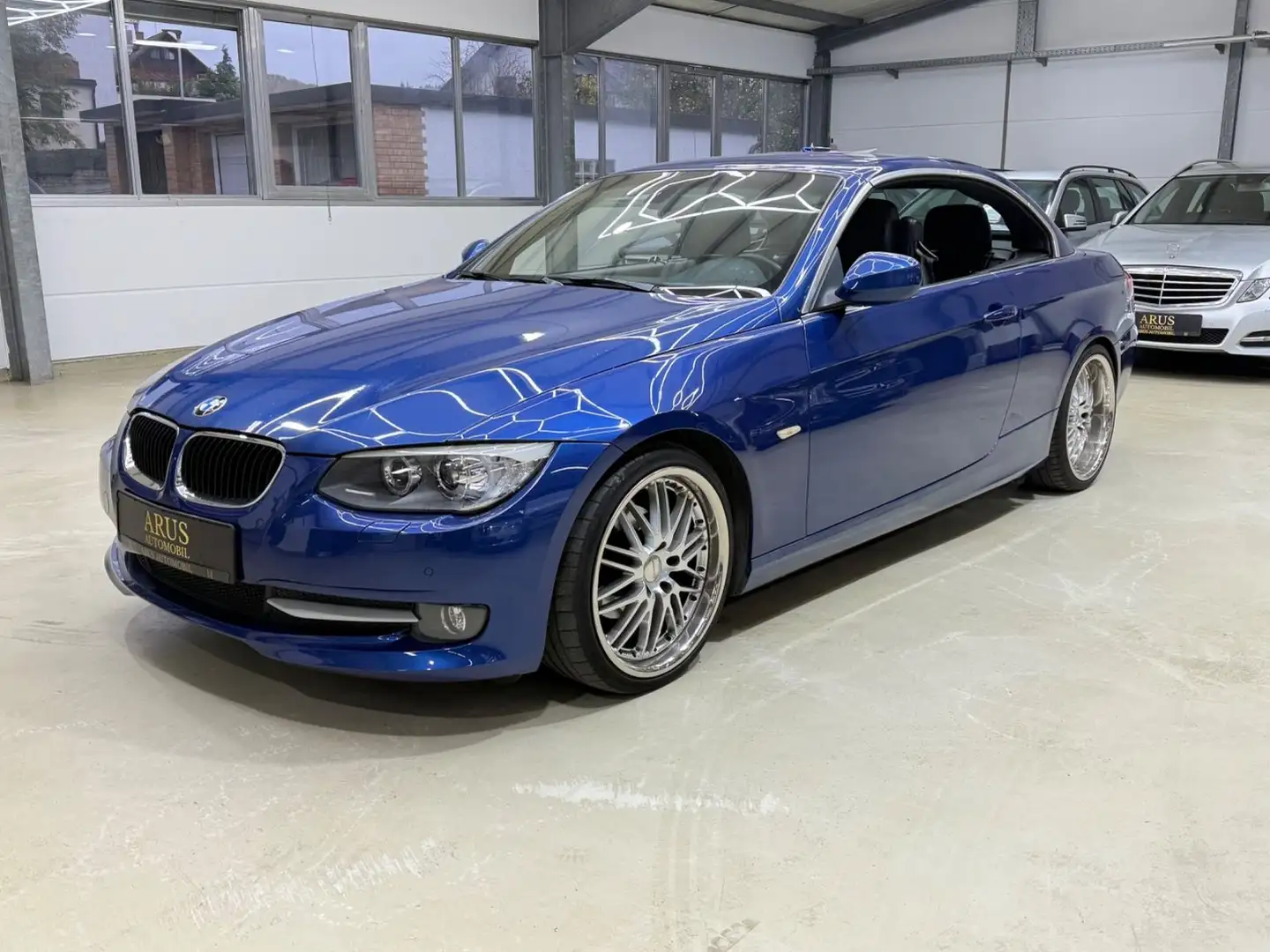 BMW 320 i Cabrio / PDC / TEMPO / TÜV NEU Bleu - 1