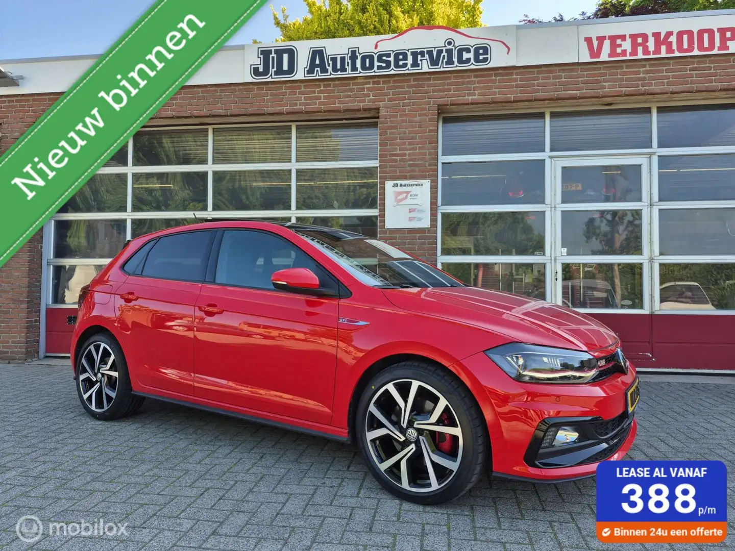 Volkswagen Polo GTI 2.0 TSI CLIMA VIRTUAL DSG PANO BRESCIA Rojo - 1