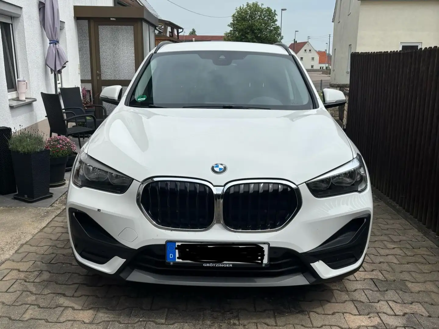 BMW X1 X1 sDrive18d Aut. Weiß - 1