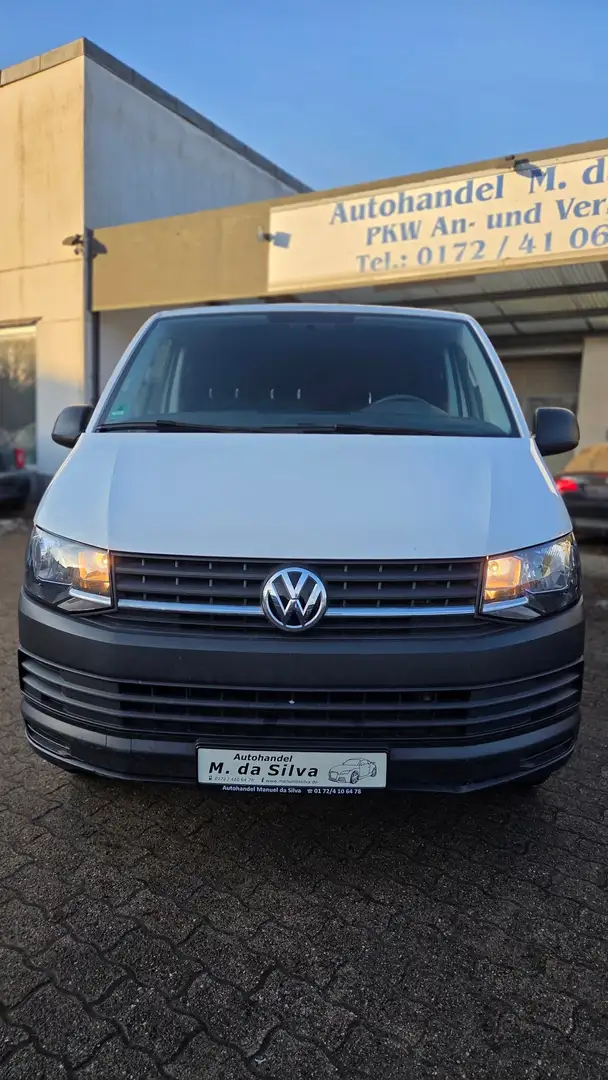 Volkswagen T6 Transporter Kasten EcoProfi *1. Hand*TÜV NEU*Klima*AHK*PDC* Weiß - 2