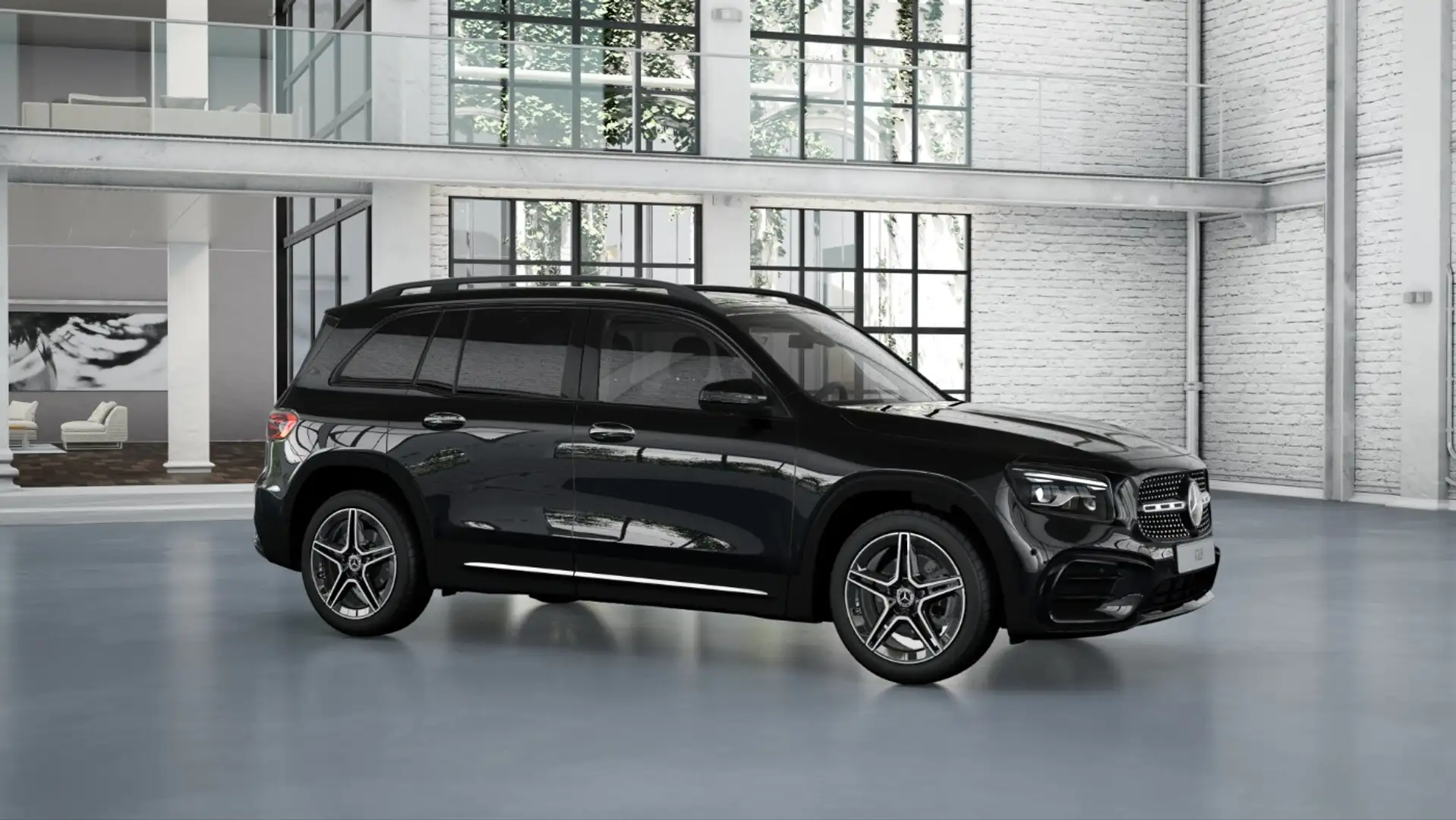 Mercedes-Benz GLB 200 d 4MATIC Österreich-Edition AMG-Line Schwarz - 2