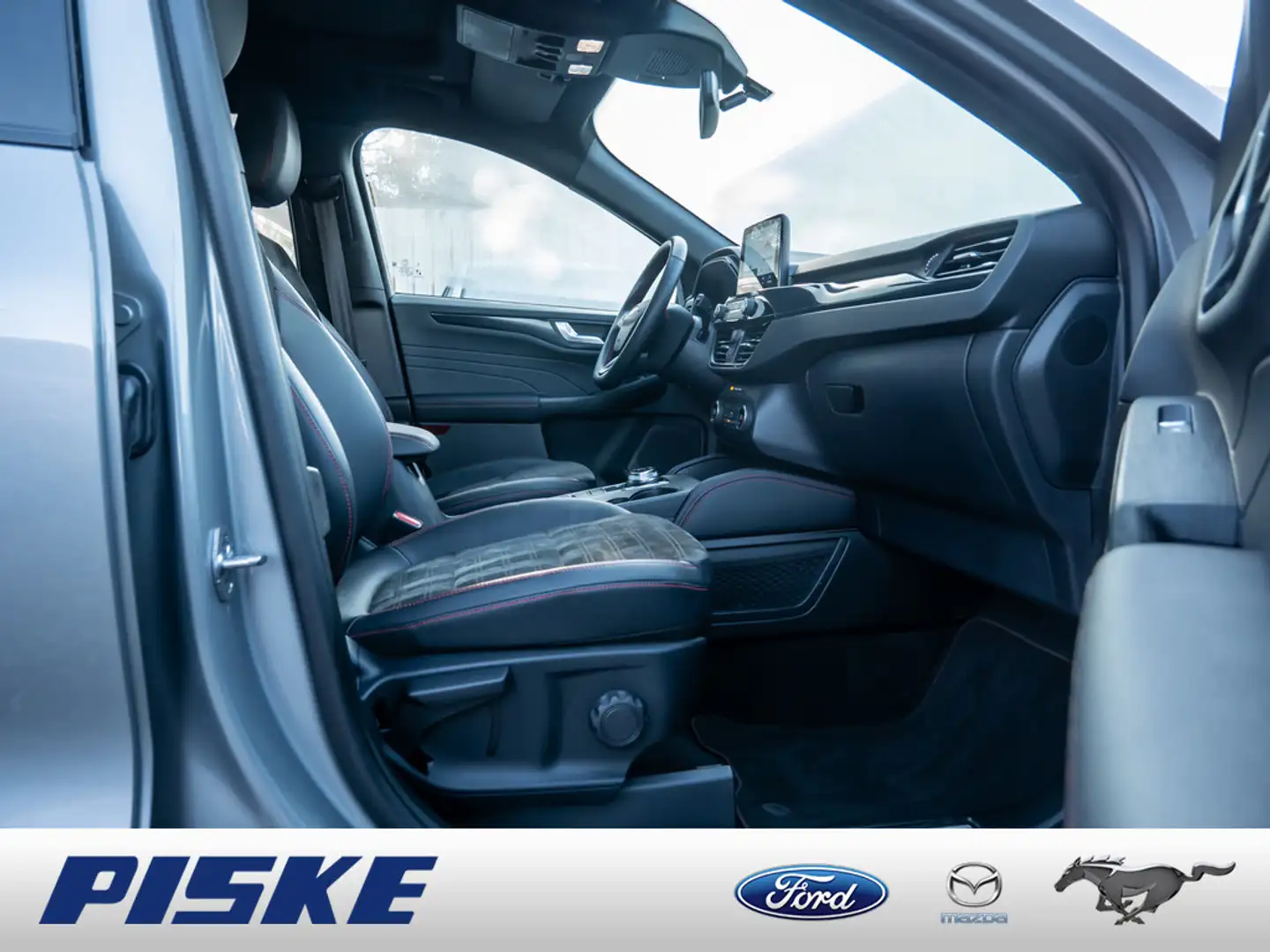 Ford Kuga PHEV ST-Line X SHZ NAVI AHK ACC B&O PANO Argent - 2