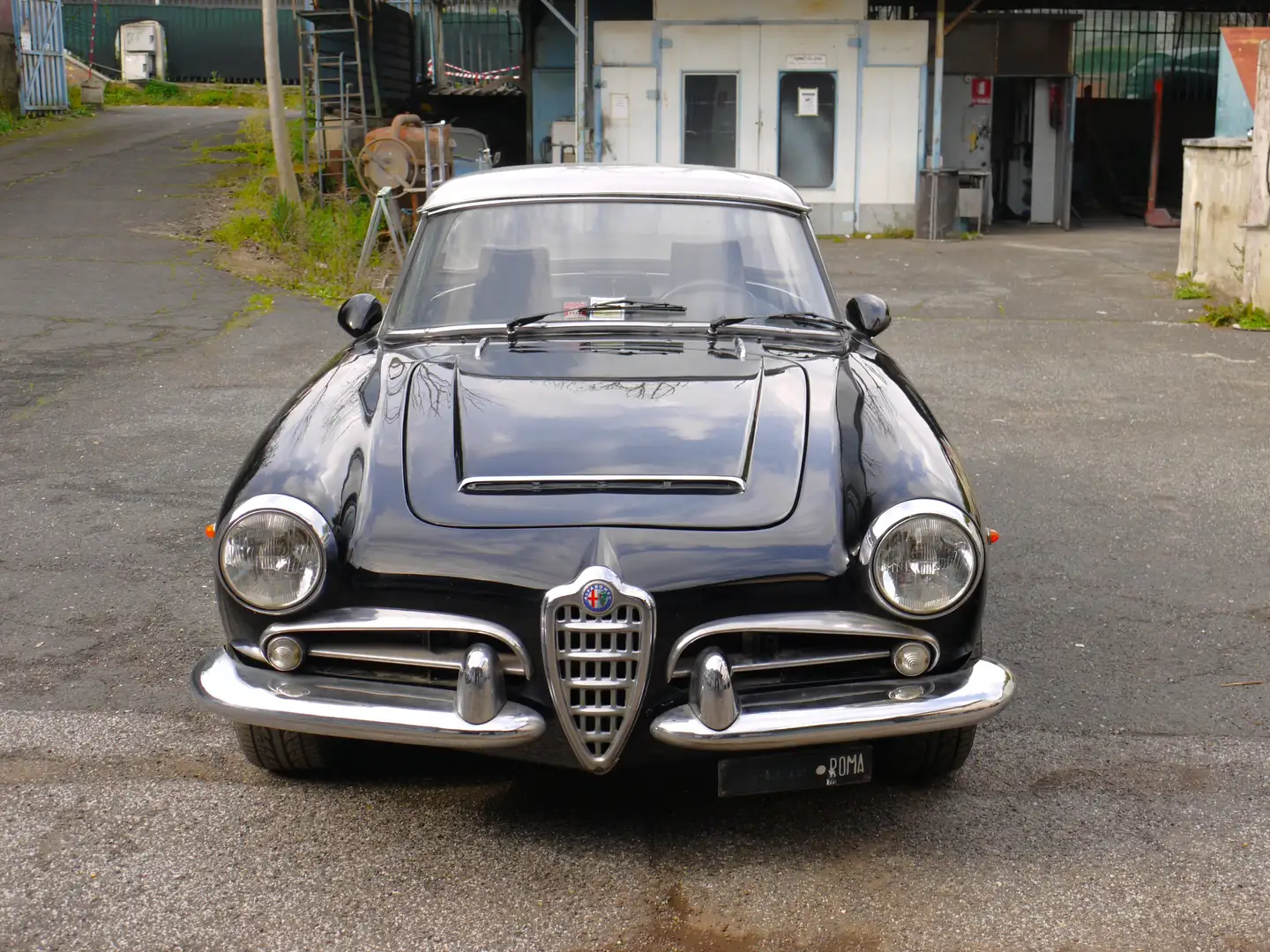Alfa Romeo Giulia Spider 1964, targa-documenti originali Černá - 2