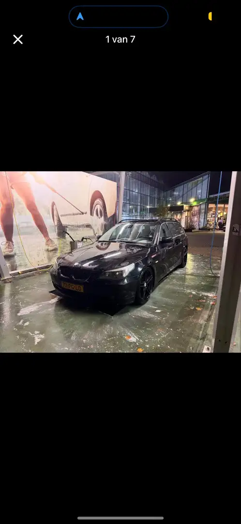 BMW 525 525i Executive Zwart - 1
