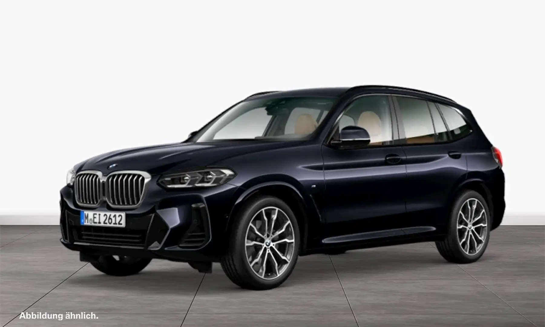BMW X3 xDrive30d ZA M Sportpaket DAB LED WLAN Shz Schwarz - 1