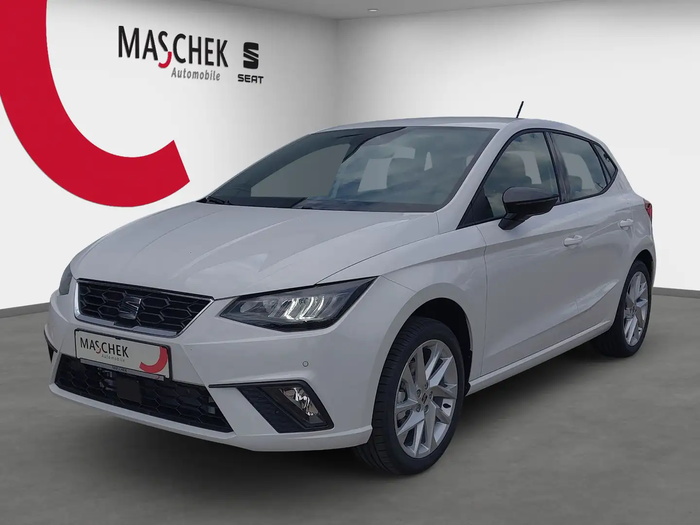 SEAT Ibiza FR 1.0 TSI DSG LED Kamera FullLink SHZ AUT Weiß - 2