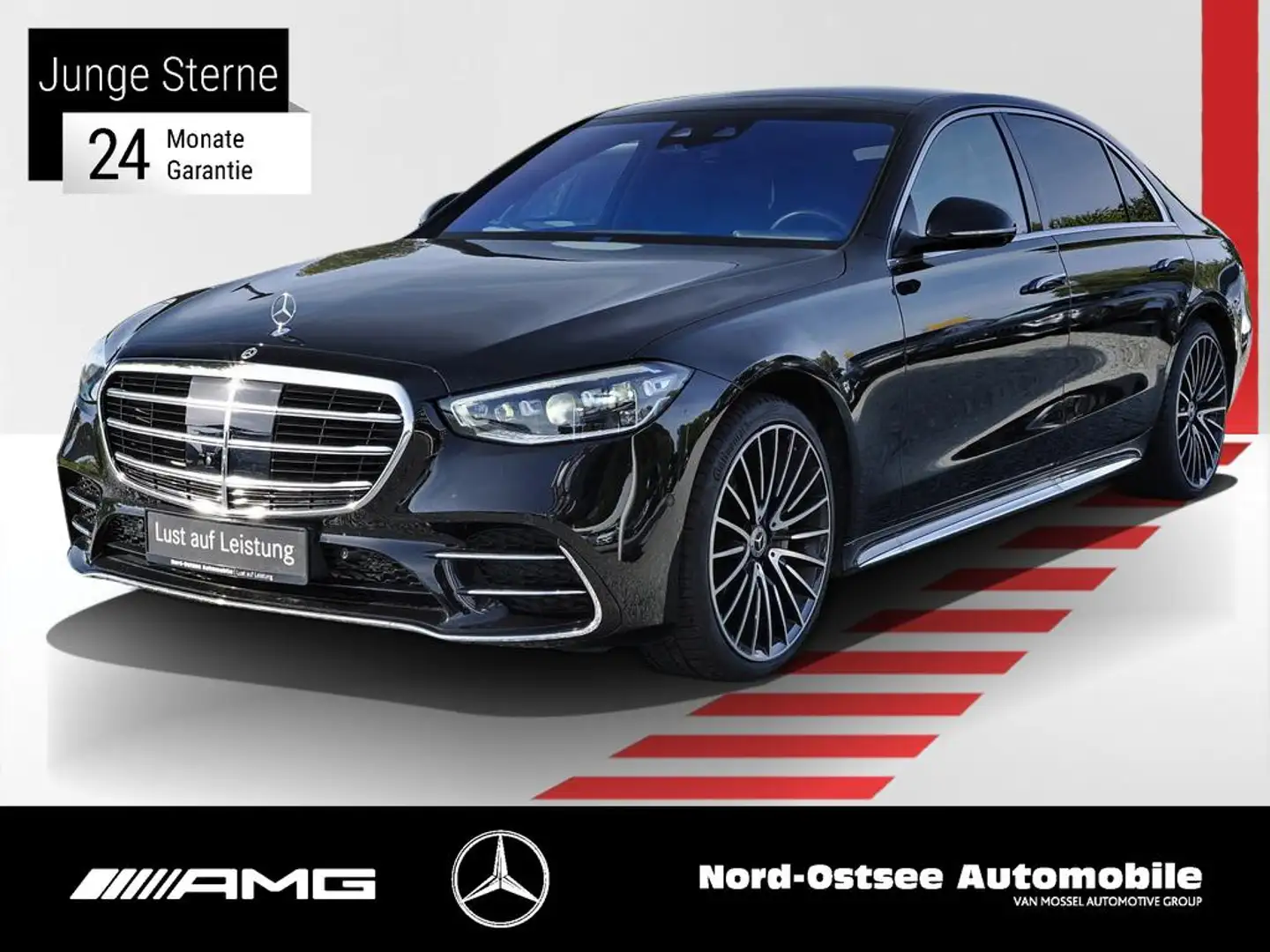 Mercedes-Benz S 580 Lim. lang 4M AMG Distro Pano HUD 360° SHZ Schwarz - 1
