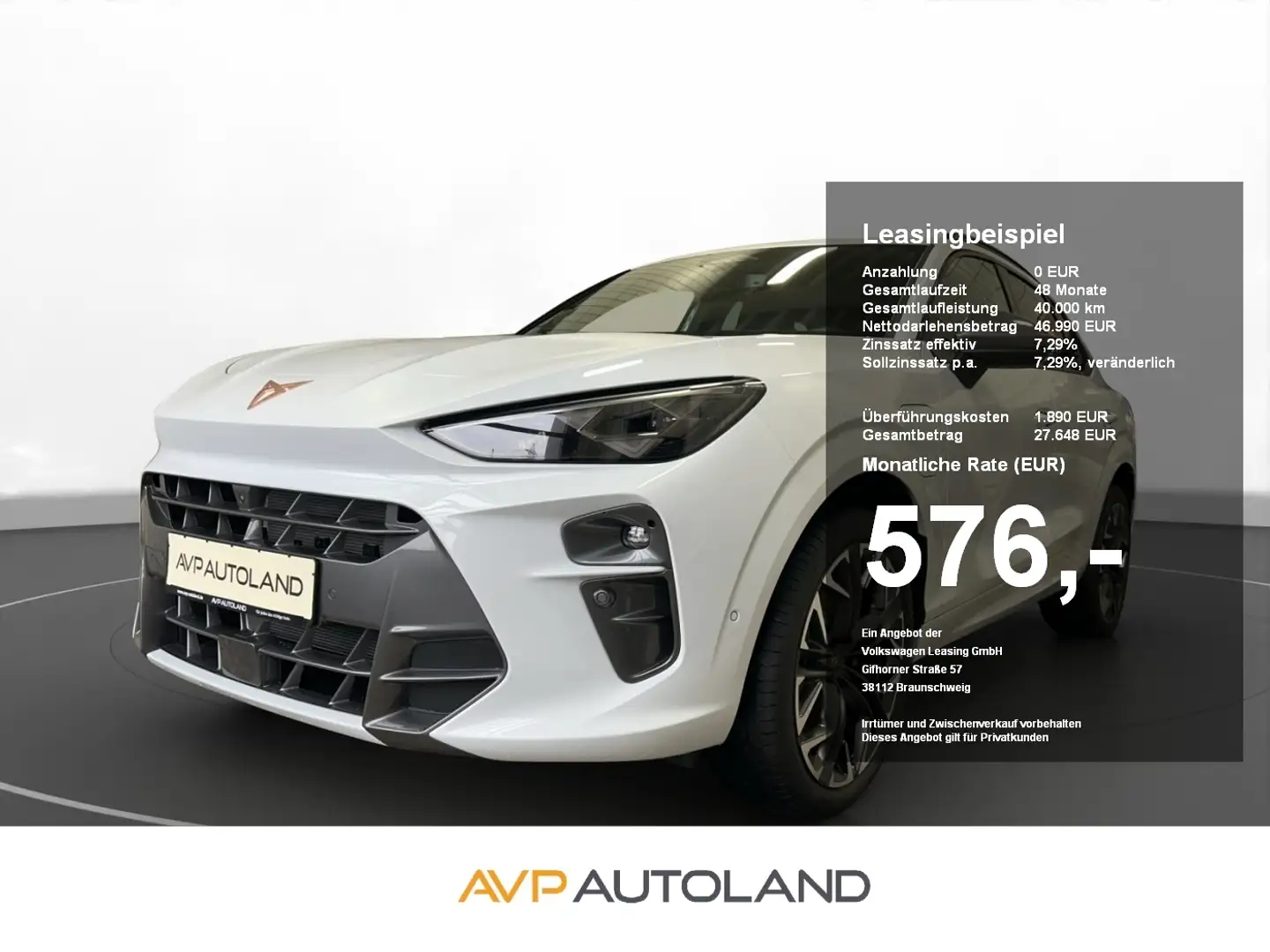 CUPRA Terramar 1.5 e-Hybrid DSG VZ Weiß - 1