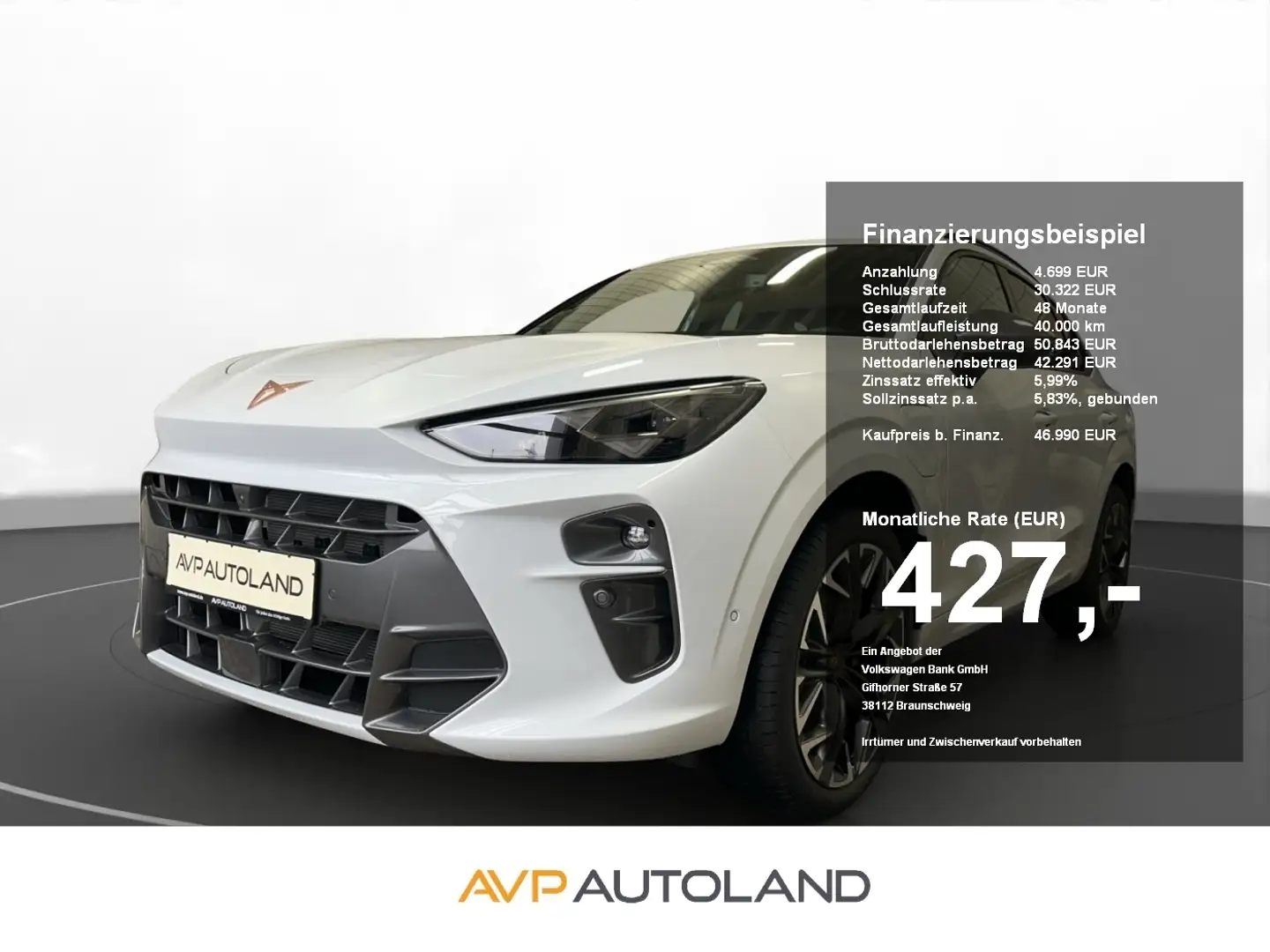 CUPRA Terramar 1.5 e-Hybrid DSG VZ Alb - 1