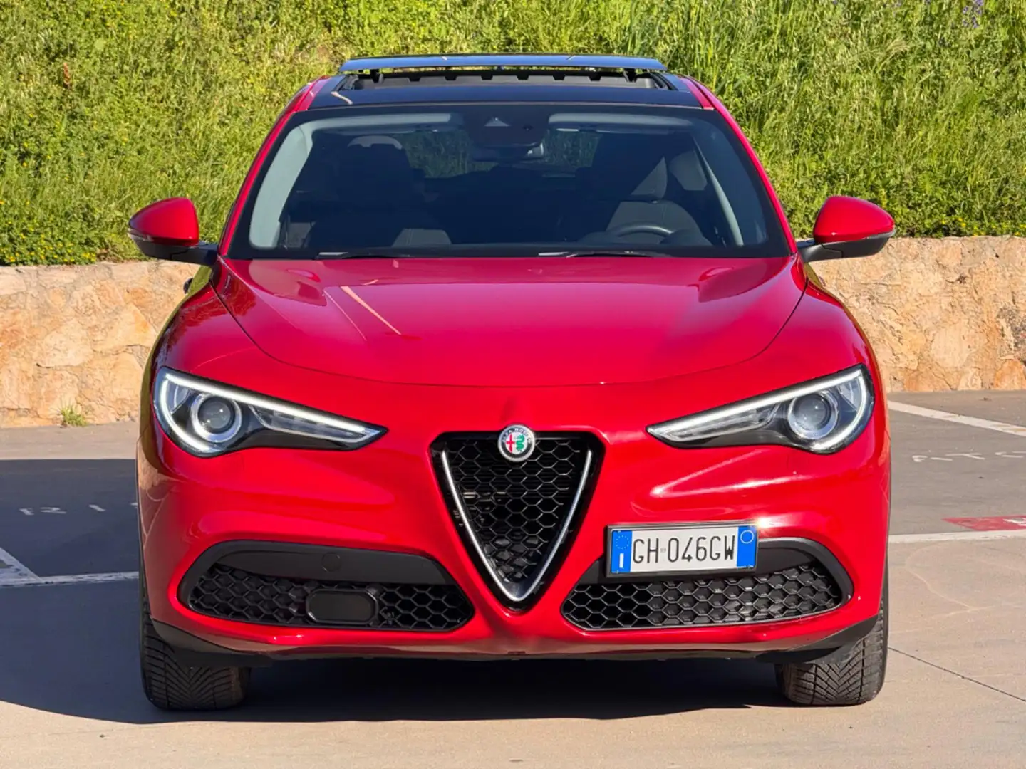 Alfa Romeo Stelvio 190 CV Q4 TETTO APRIB+RADAR+2PDC+ADAS Rood - 2
