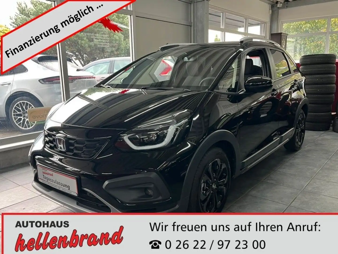 Honda Jazz 1.5 i-MMD Hybrid Crosstar Advance Zwart - 1