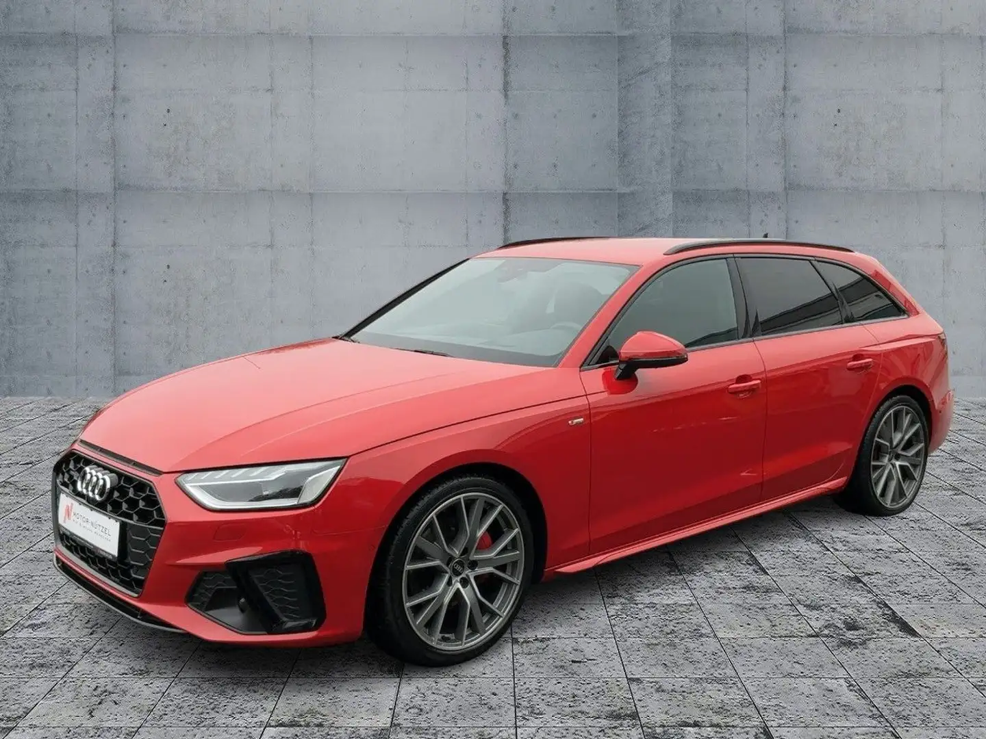 Audi A4 40 TFSI QU S-TR 2x S-LINE NAVI+AHK+HuD Rot - 2