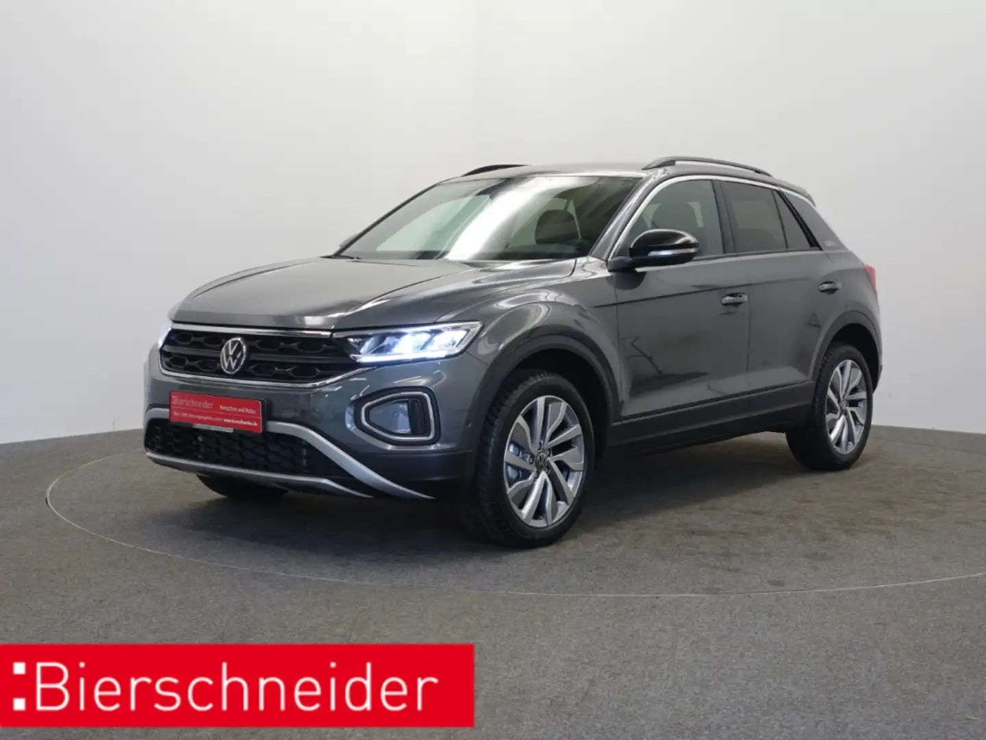 Volkswagen T-Roc 1.5 TSI DSG Goal Alu 18 AHK NAVI LED KAMERA Grau - 1