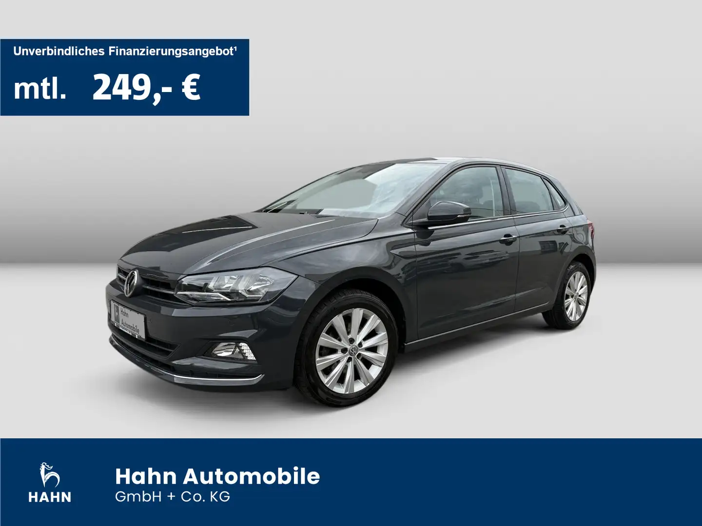 Volkswagen Polo 1.0TSI Highline AHK Navi ACC APP Sitzh PDC Grau - 1