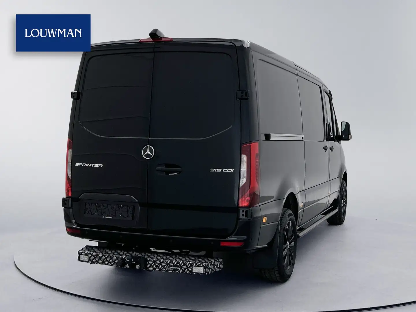 Mercedes-Benz Sprinter 319CDI 190PK L2H1 30 YEAR EDITION BPM VRIJ | Leder Schwarz - 2