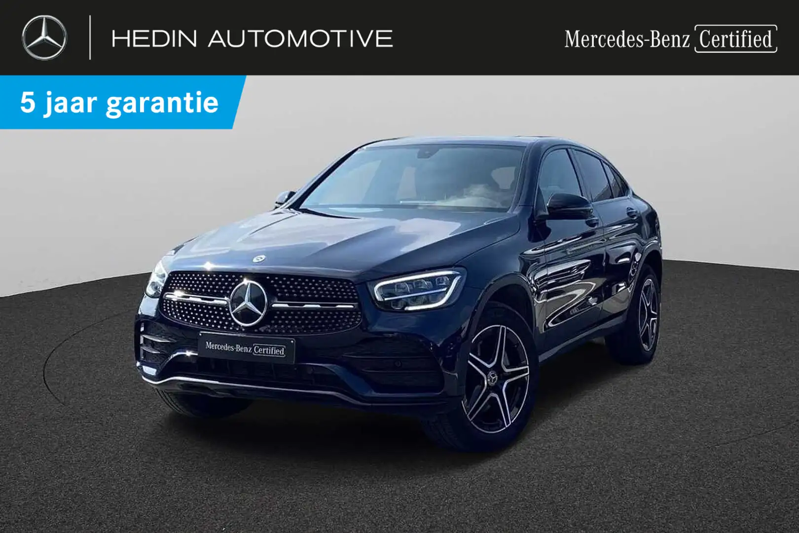Mercedes-Benz GLC 300 de 4MATIC COUPÉ AMG Line | Panoramisch Dak | Night Blauw - 1