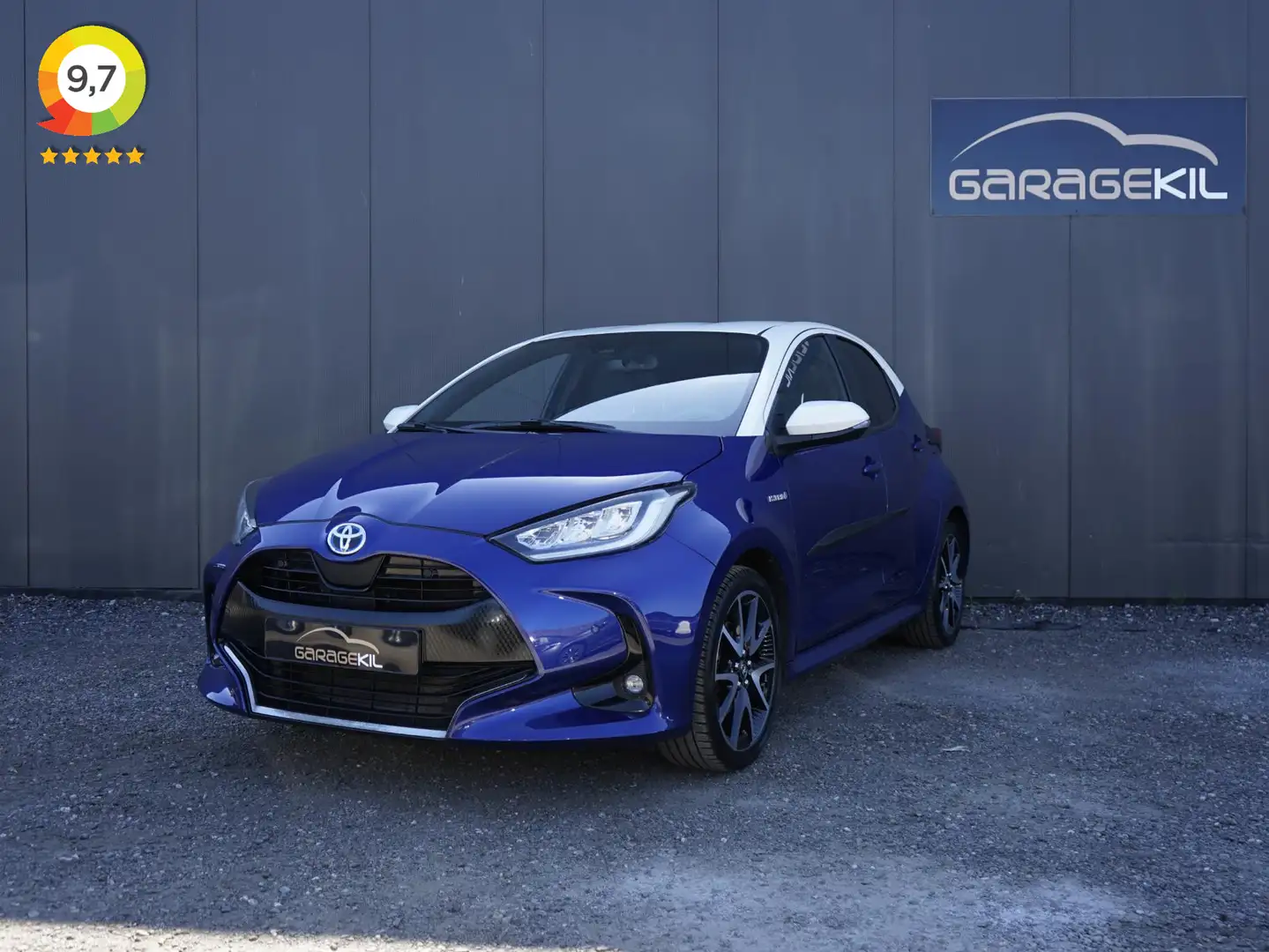 Toyota Yaris 1.5 Hybrid Launch Edition Two Tone / 17'' LM velge Azul - 1