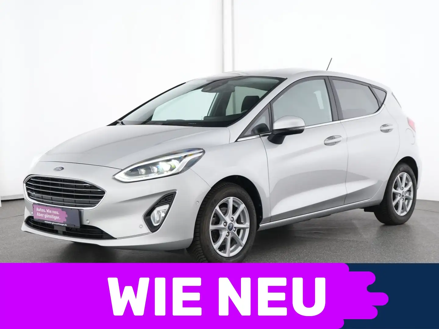 Ford Fiesta Titanium X B&O|Navi|Kamera|ACC|PDC|LED|SHZ Silver - 1