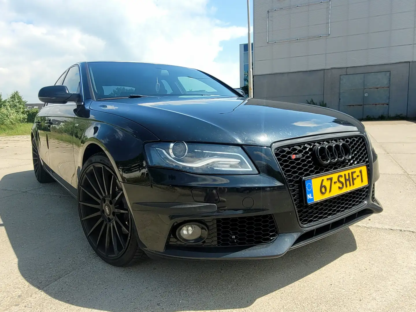 Audi A4 A4 1.8 TFSI Pro Line S Zwart - 1