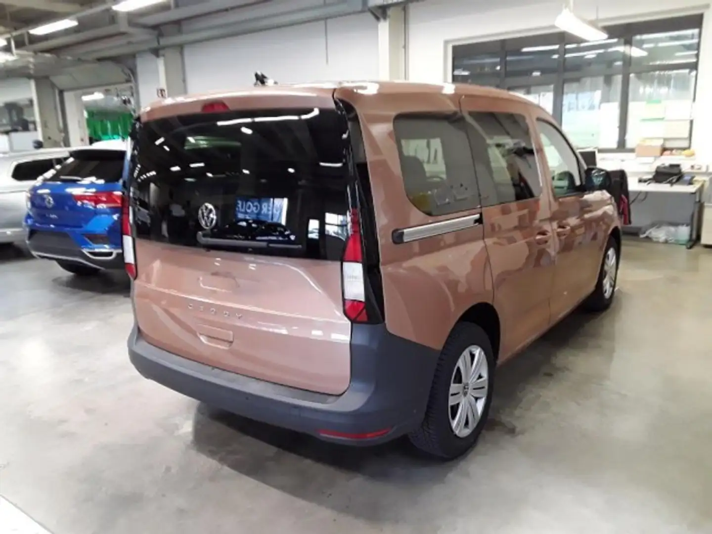 Volkswagen Caddy 2.0 TDI 5-Sitzer+Kamera+Sitzheizung Klima Бронзовий - 2