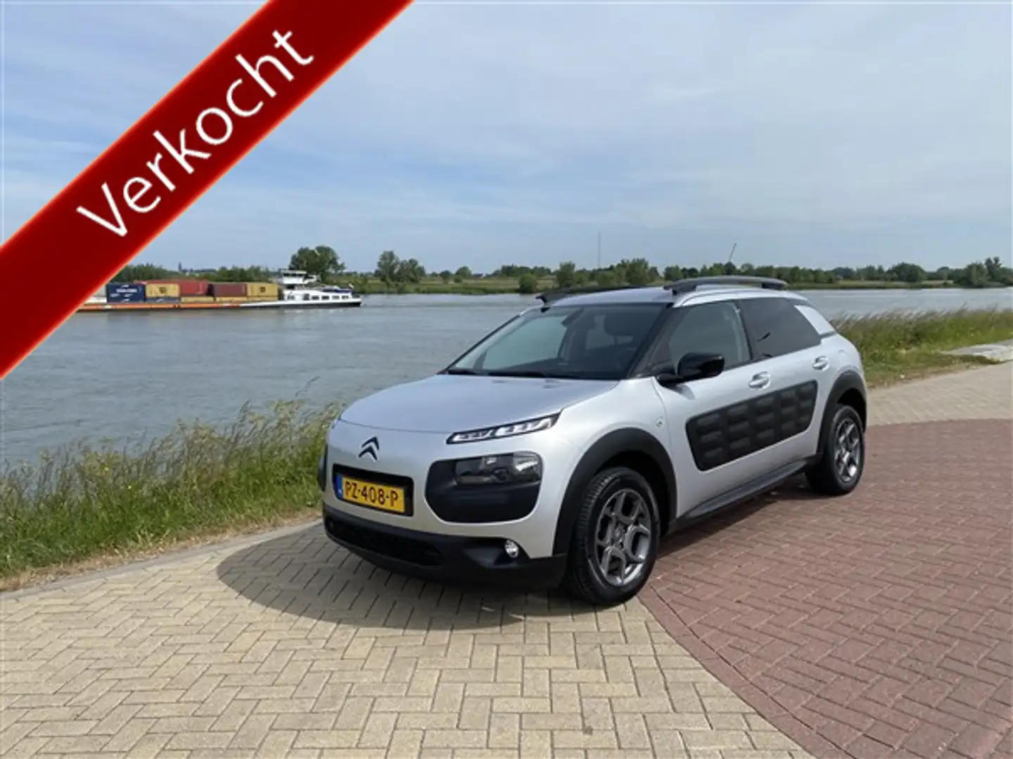 Citroen C4 Cactus 1.2 PureTech Shine AIRCO.LMV.NAVI.CAMARA.CRUISE Grigio - 1