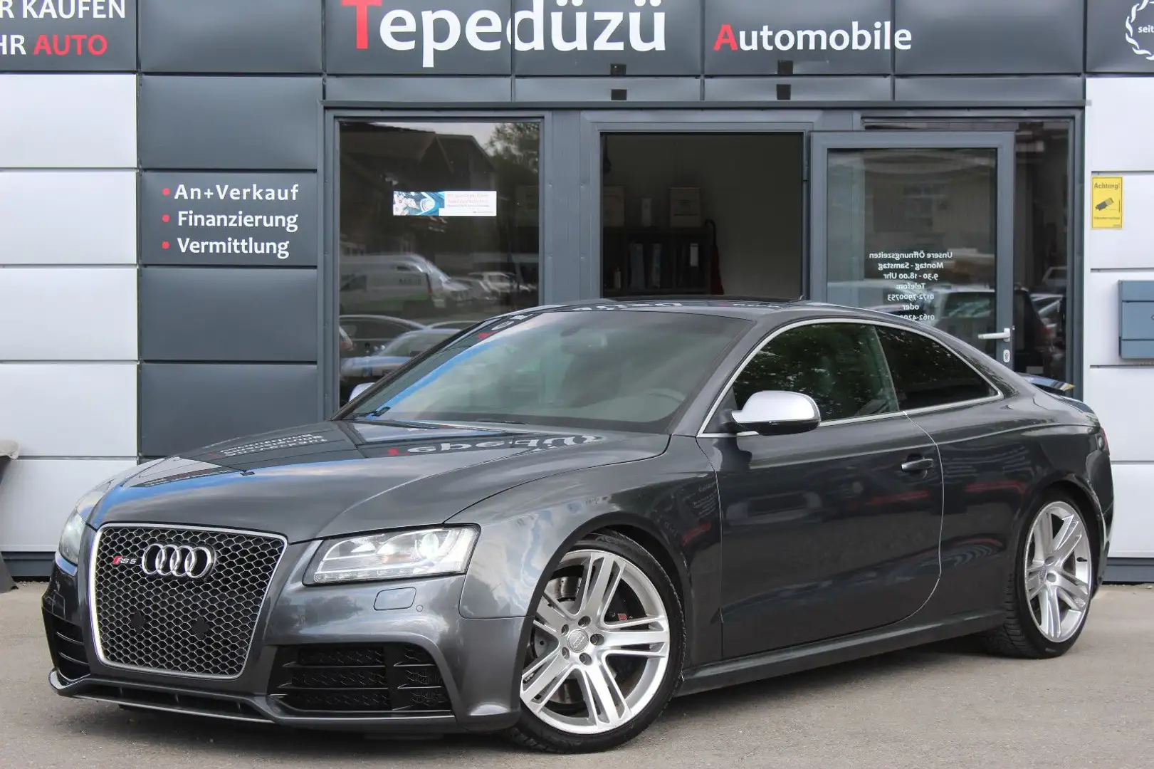 Audi RS5 Coupe 4.2 FSI quattro*RS SITZE*CAPRISTO AGA* Gris - 1
