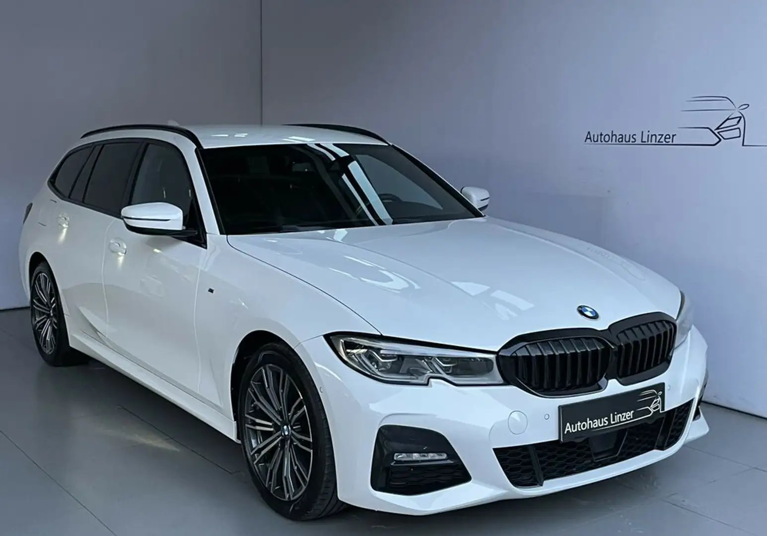 BMW 320 d xDrive M *LASER*ACC*AHK*KeyGo*H&K*Kamera*DAB* Blanc - 1
