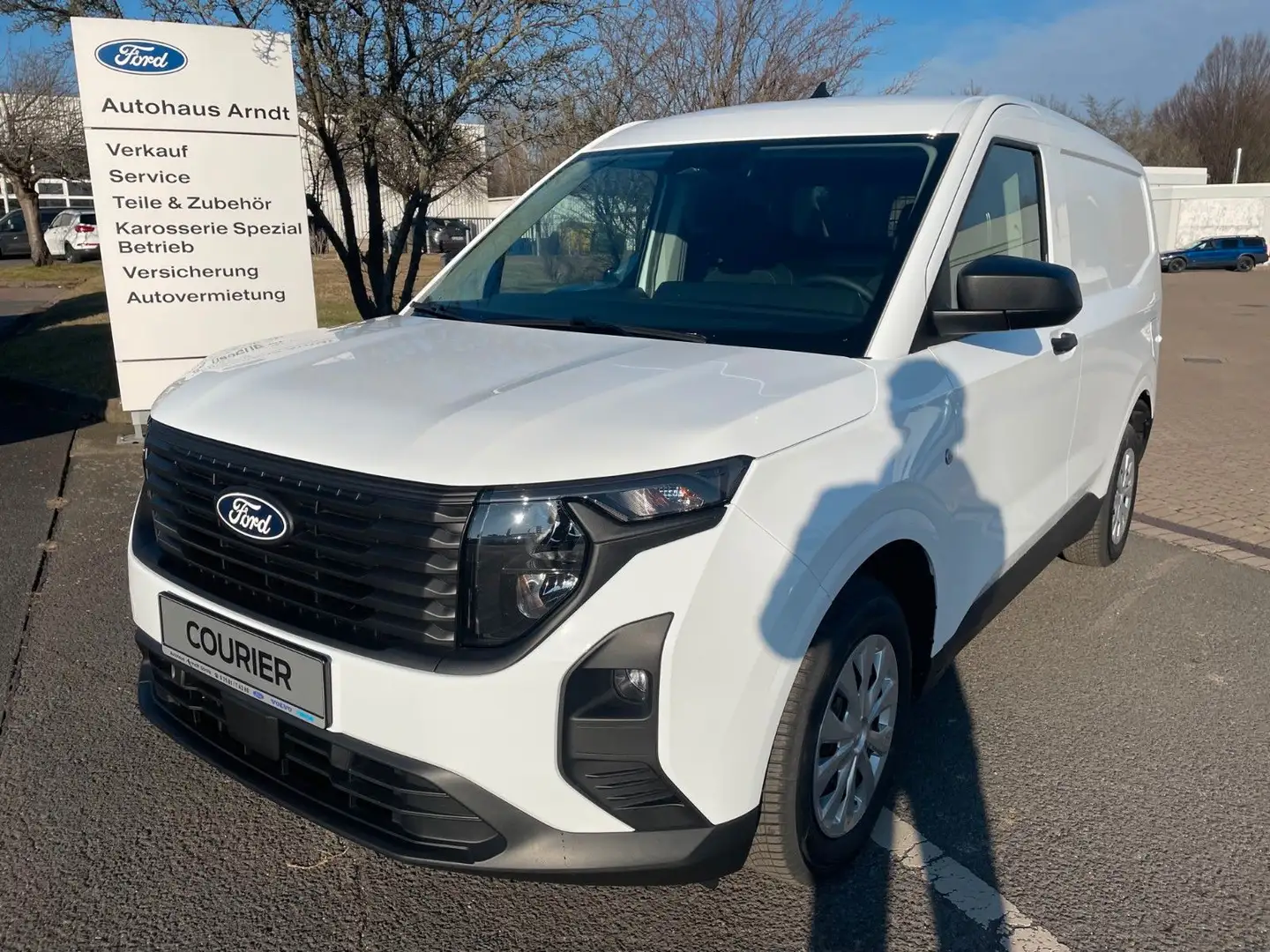 Ford Transit Courier Trend 100PS *SORTIMO-Laderaum! Weiß - 1