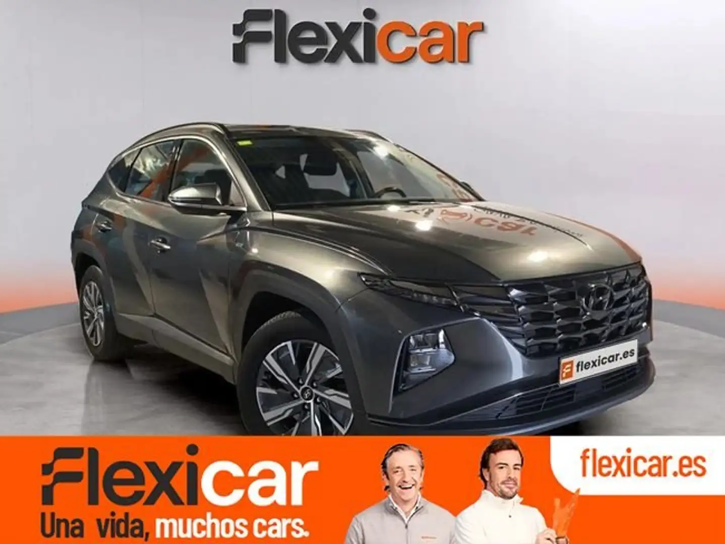 Hyundai TUCSON 1.6+TGDI+110kW+%28150CV%29+48V+Maxx Gris - 1