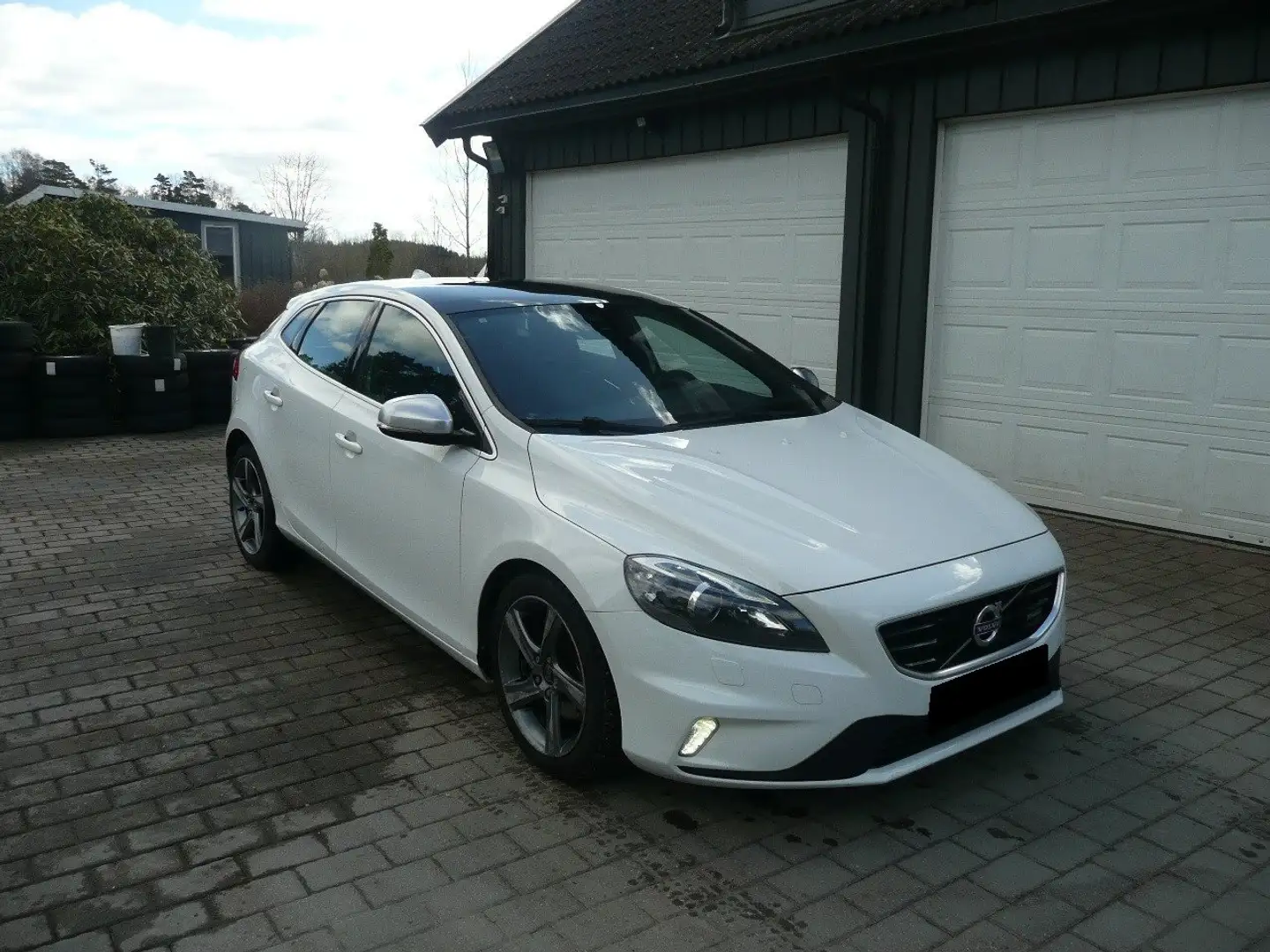 Volvo V40 Blanc - 1