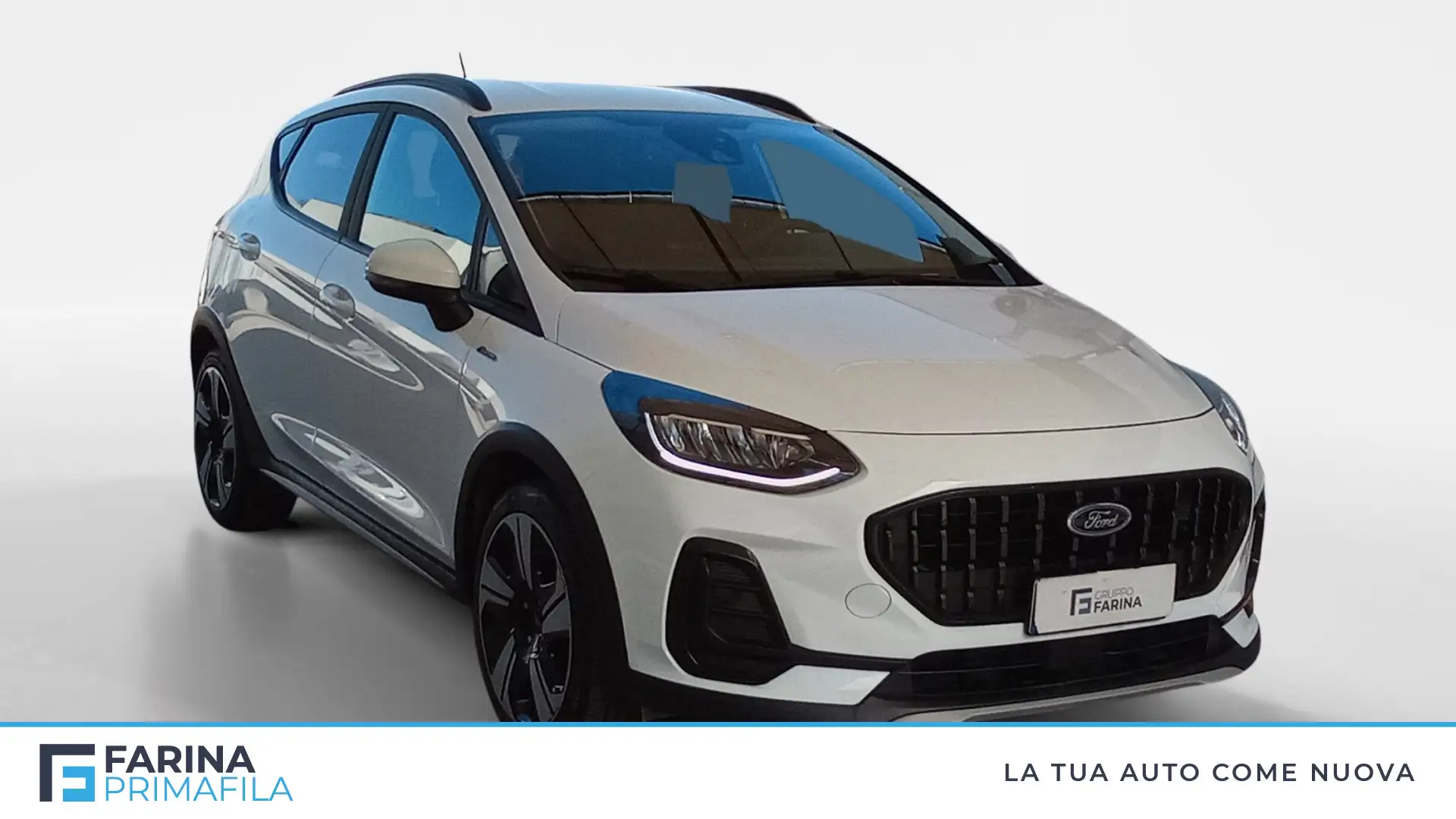 Ford Fiesta Active 5 porte 1.0 EcoBoost Hybrid Bianco - 2