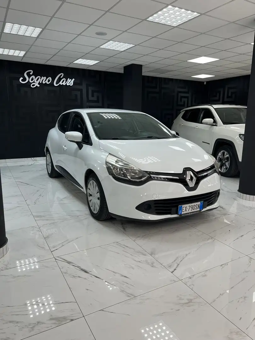 Renault Clio Clio IV 2012 5p 1.5 dci EcoBusiness s Bianco - 2