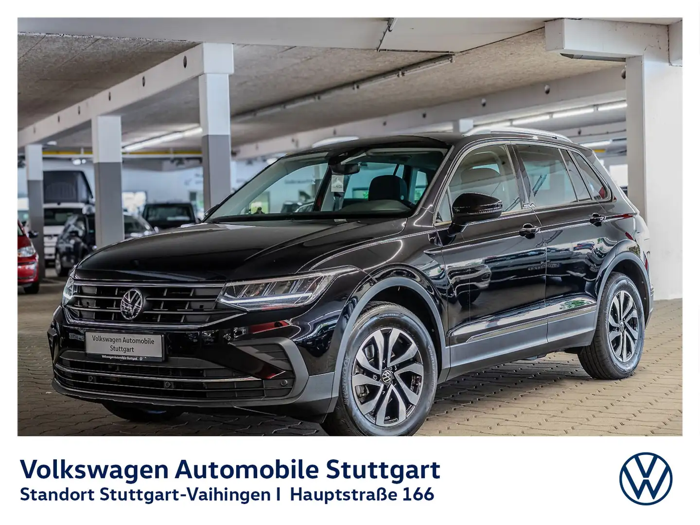 Volkswagen Tiguan 2.0 TDI 110KW DSG Klima Navi ACC Noir - 1