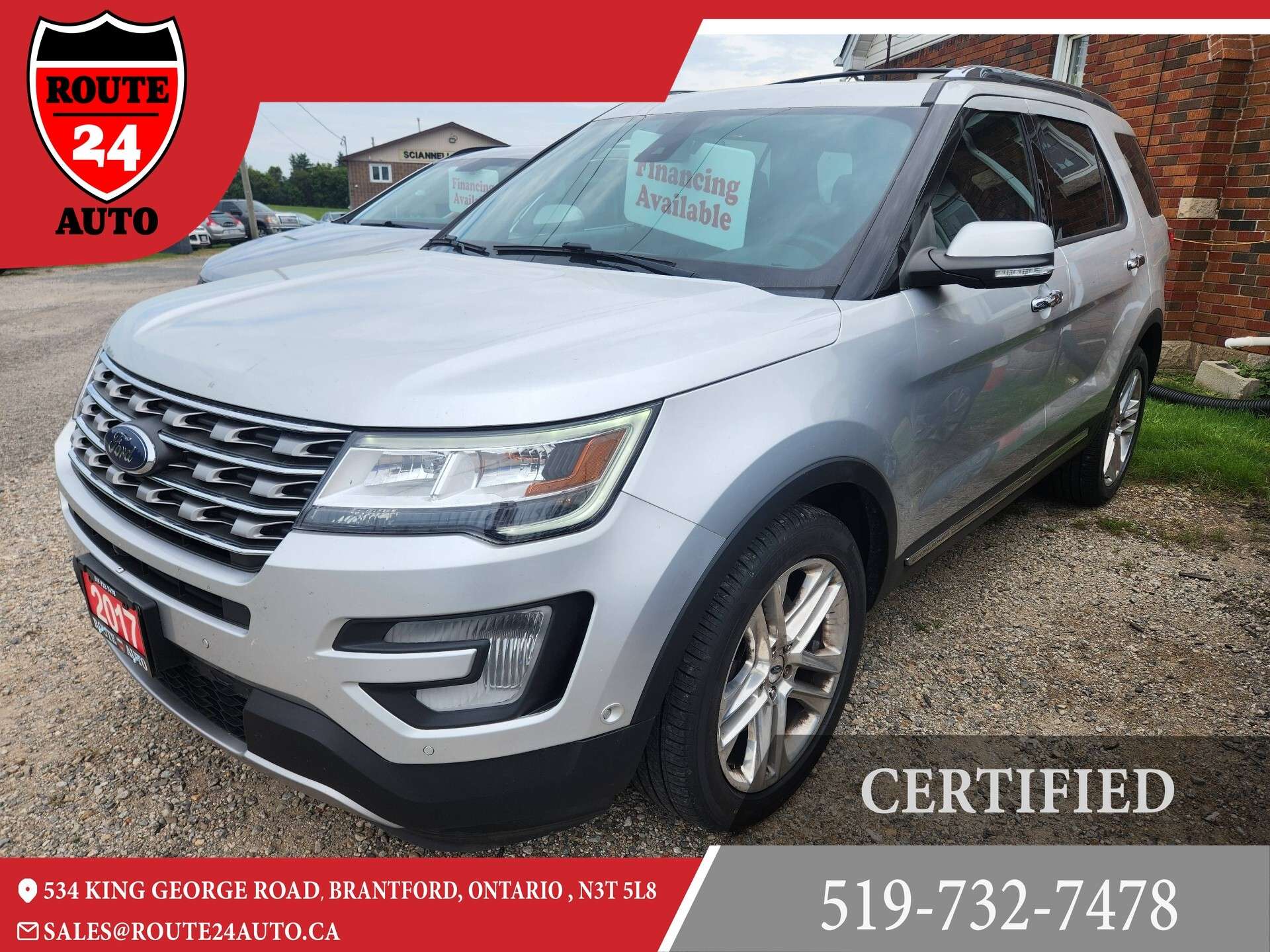 2017 Ford Explorer 4WD Limited|NEW TIRES|Massage Seats|No Accidents|P