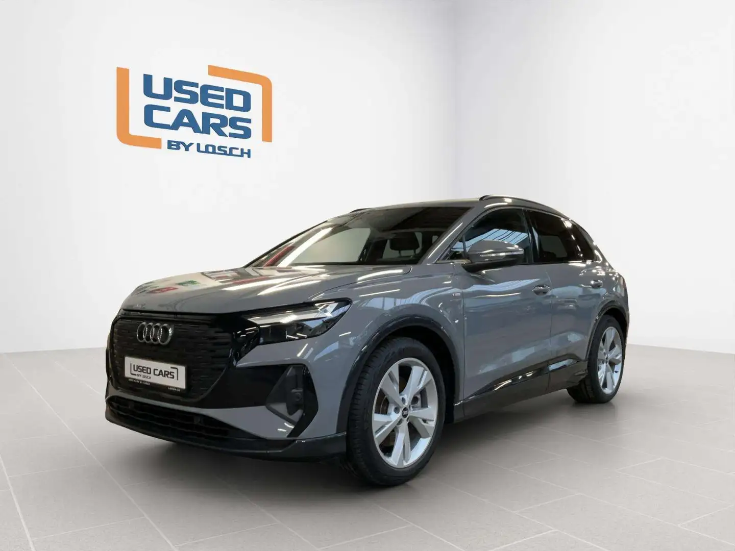 Audi Q4 e-tron e-tron50+quattro+S-Line+ Gris - 1