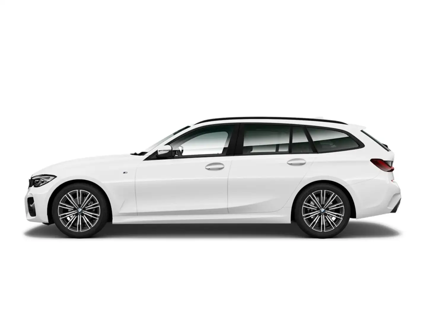 BMW 320 i Touring M Sport EU6d-T Sportpaket Digitales Cock Weiß - 2