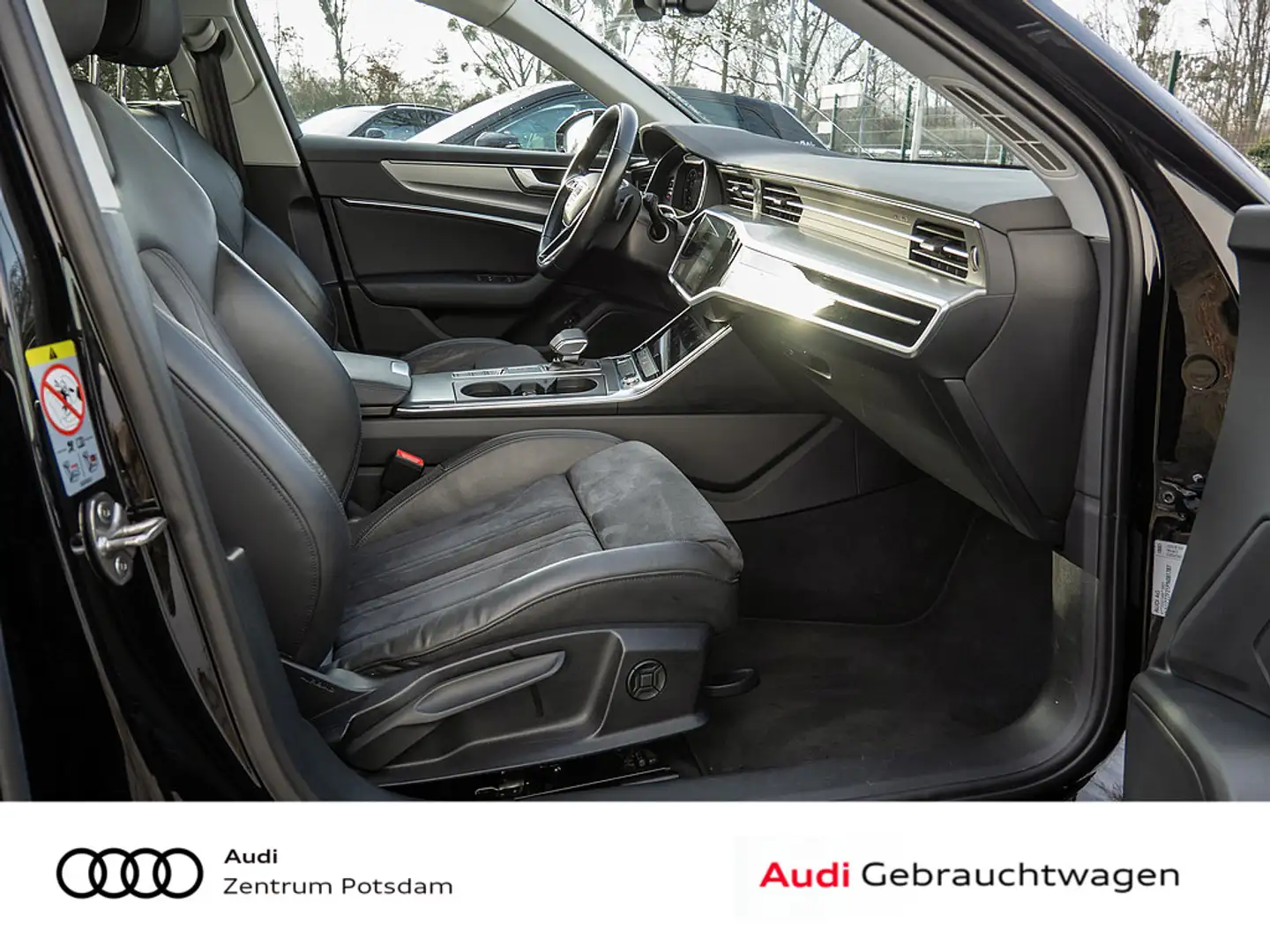 Audi A6 Avant 55 TFSI e quattro MATRIX AHK ACC Schwarz - 2