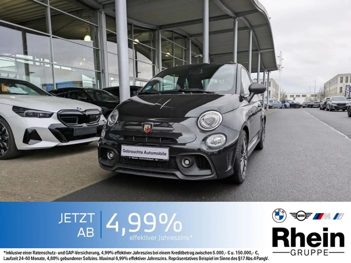 Abarth 695 Navi. Paket Tech. Schwarz - 1