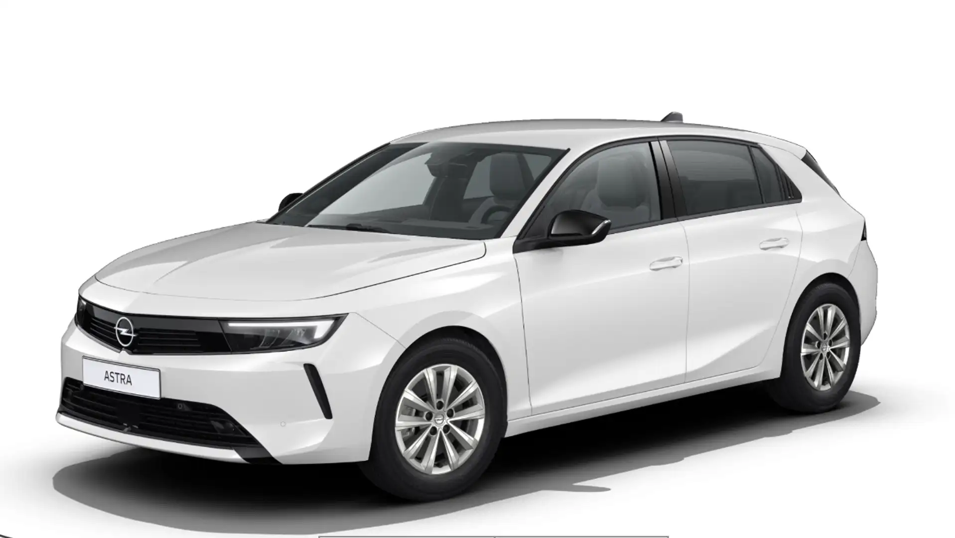 Opel Astra 1.2 Turbo Hybrid Automaat Edition Wit - 1