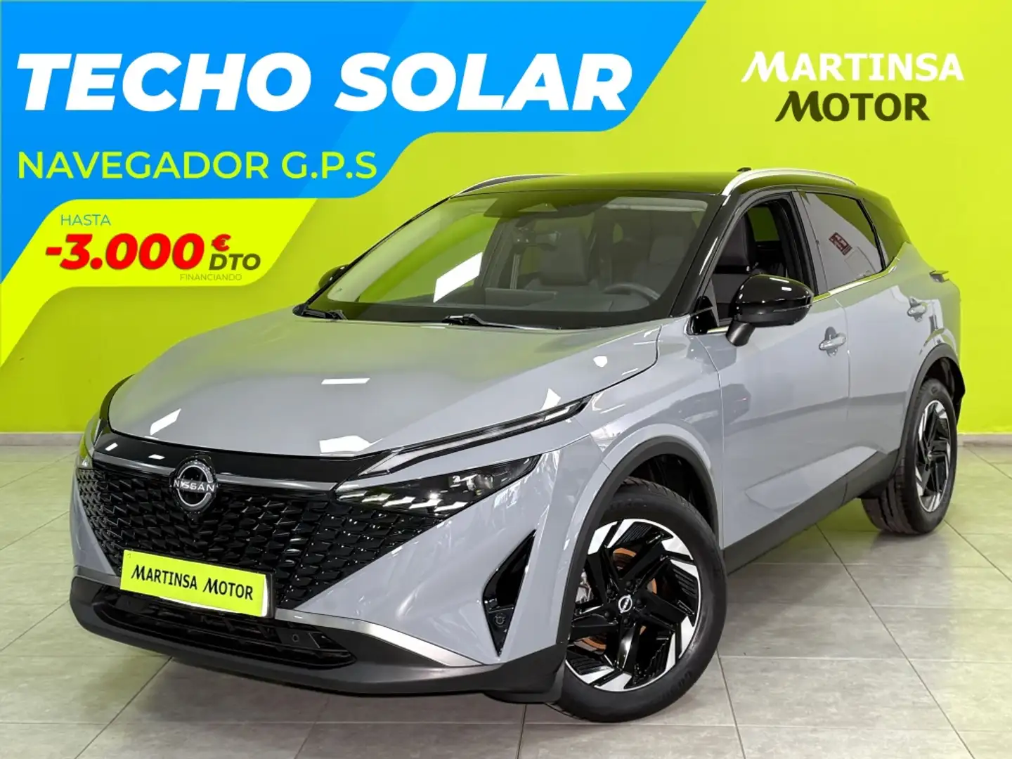 Nissan Qashqai 1.3 DIG-T mHEV 12V N-Connecta 4x2 103kW Gris - 1