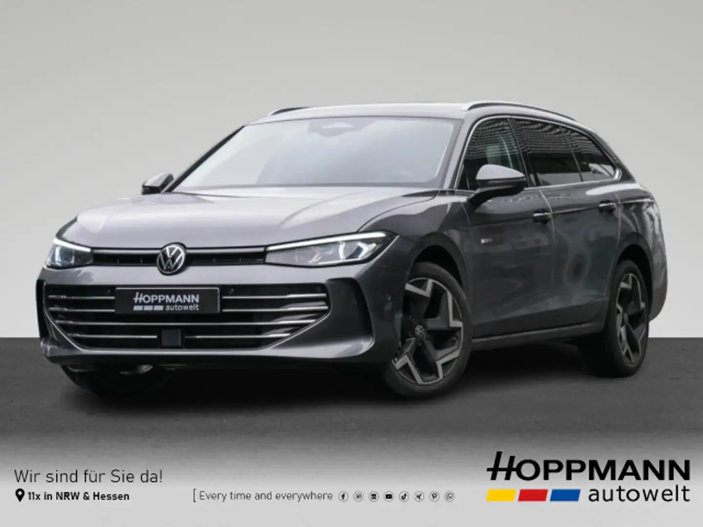 Volkswagen Passat Variant 2.0 TDI DSG Elegance IQ.LIGHT AHK Grau - 1