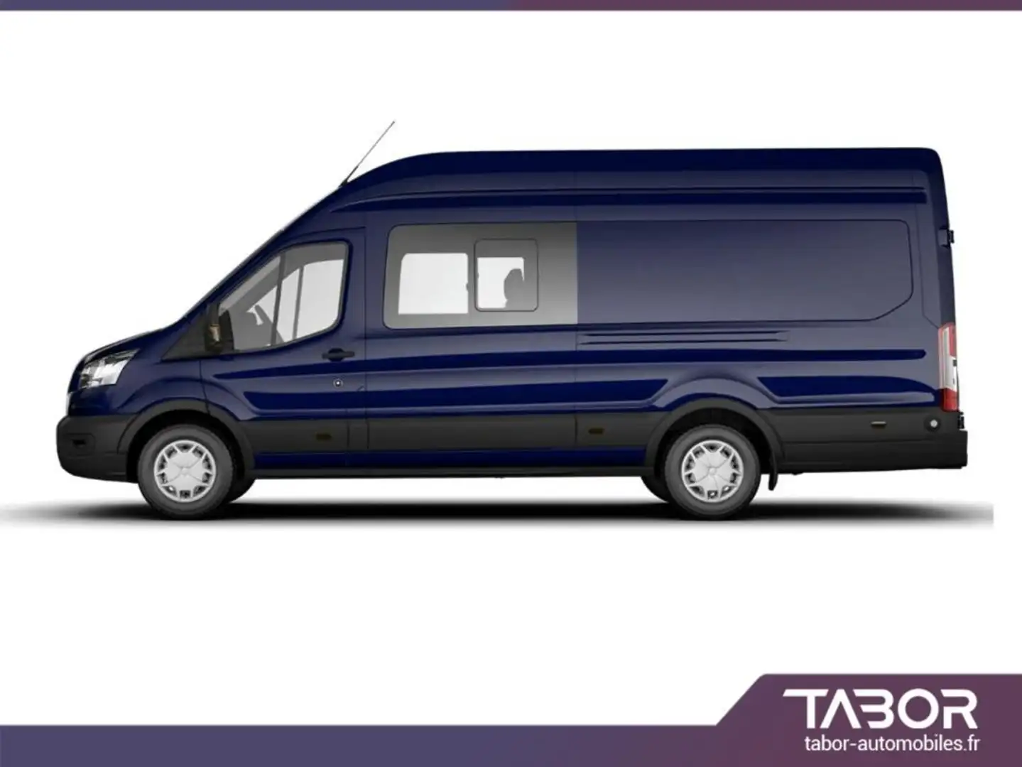 Ford Transit DCiV 350 TDCi 165 RWD L4H3 Trend Bleu - 2